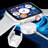 2022 gift smart watch men wireless charging 44mm dial call original iwo 1 75 inch smartwatch smart watches women for android ios