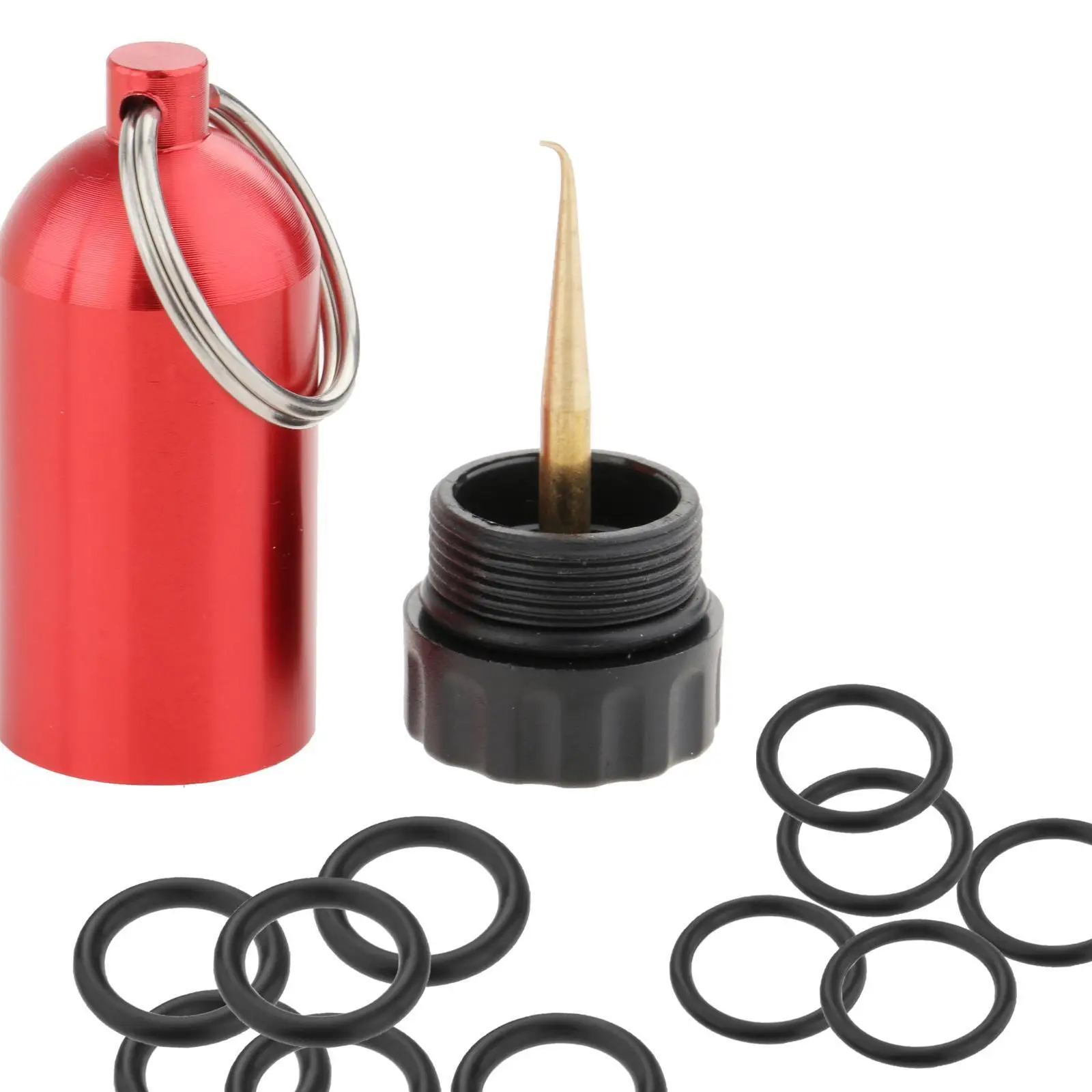 

Мини-бутылочка для подводного плавания с 12 круглыми кольцами