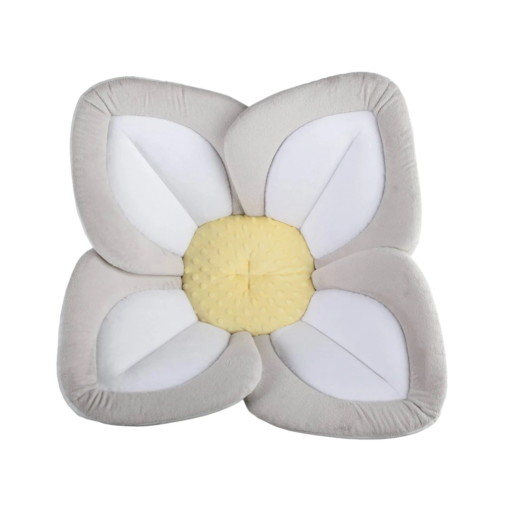 Newborn Bath Cushion For Soft And Gentle Bathing Experience Baby Bath Flower Baby Bath Seat Mesh Seat Mat Bathtub
