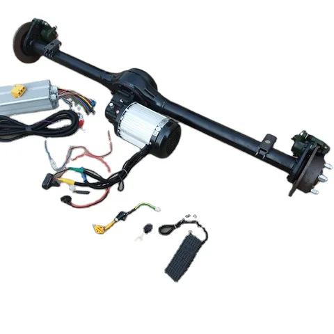 Трехколесный электрический Задний дифференциал PMSM BLDC PSMS 2 тонны 36 В полный