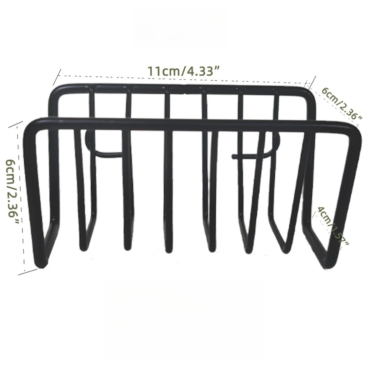 

Металлическая подставка для губки с присоской