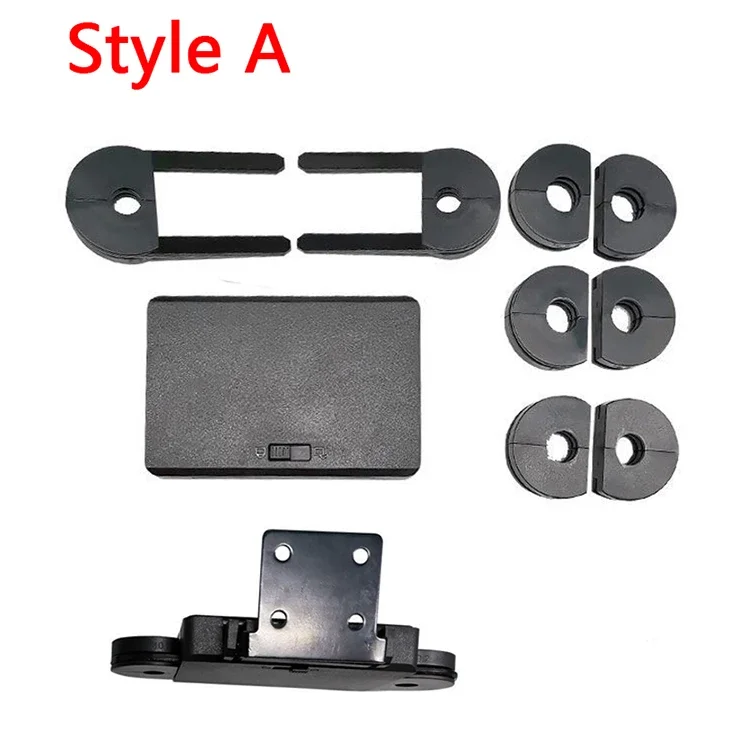 

Монтажный кронштейн для монитора на подголовник автомобиля, держатель из АБС-пластика для монитора на заднее сиденье автомобиля, в стиле A или B