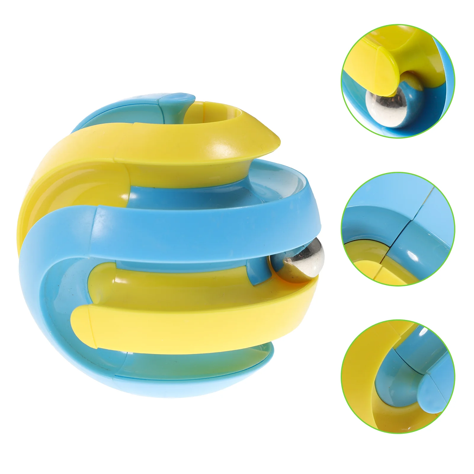 

Ball Fidget Toys Kids Adults Top Orbit Rotating Rail Puzzle Games Plastic Anxiety Plaything Child