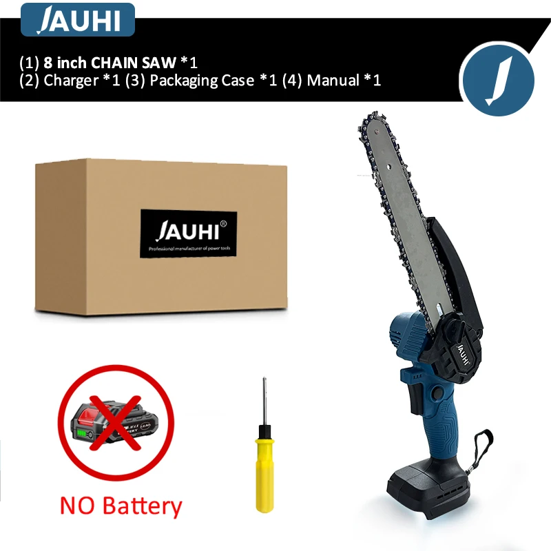 

Электрическая цепная пила JAUHI 8 дюймов для аккумулятора Makita 18В