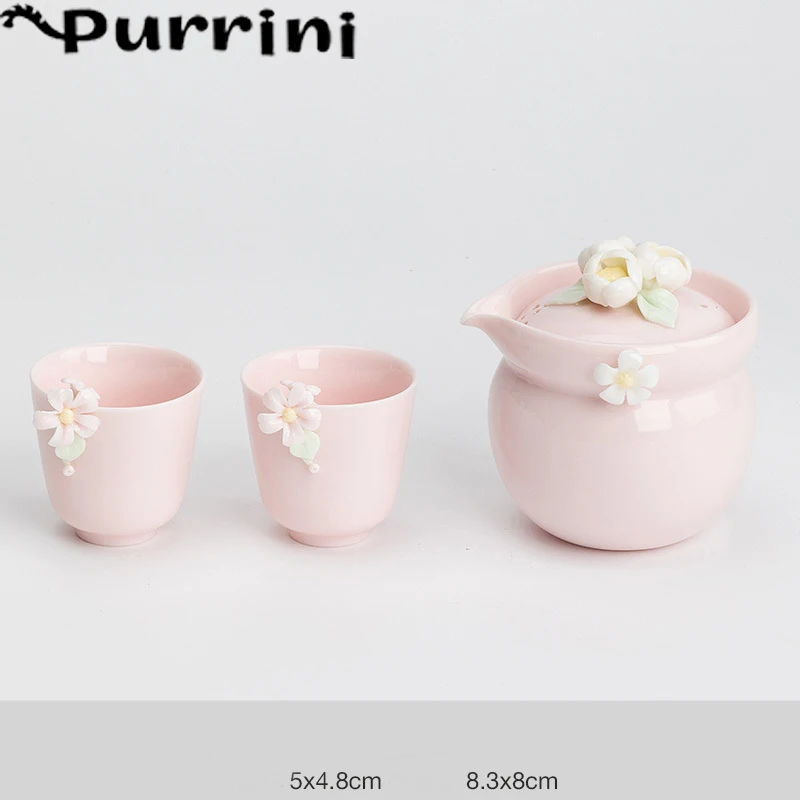 

Керамический маленький чайник, пивоваренный чайник, противоожоговый ручной чайник