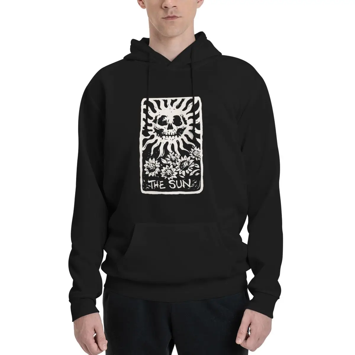 

The Sun Tarot Card Polyester Hoodie Men's Women's Sweater Size XXS-3XL