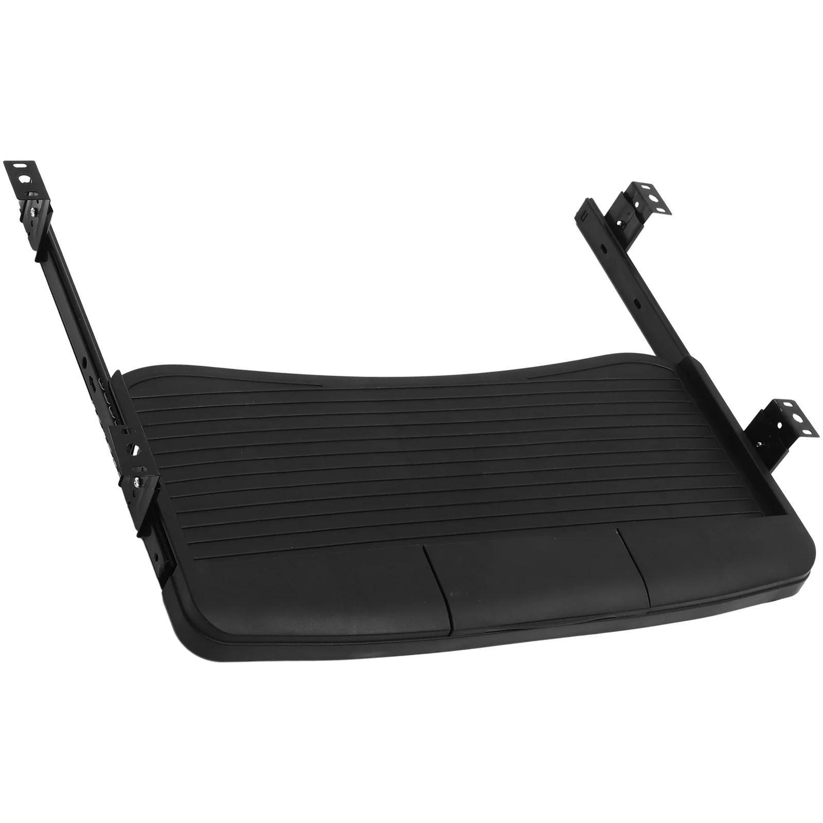 

Under Desk Keyboard Tray Ergonomic Slide Out Platform for Computer Mouse and Keyboard Black