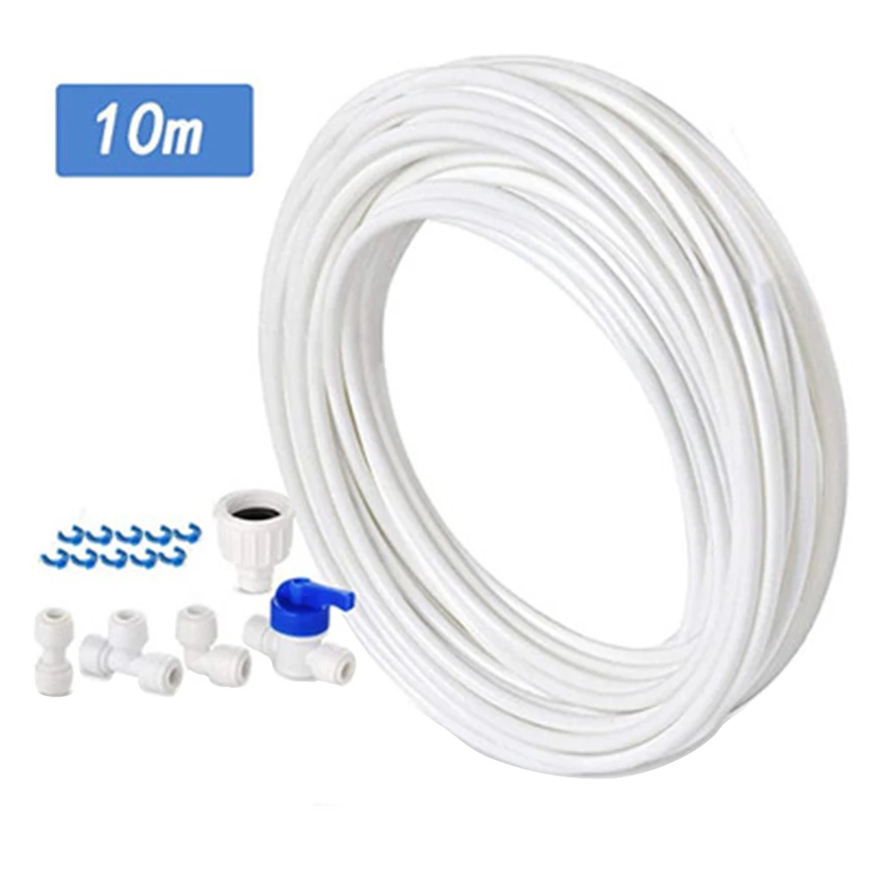

Water Purifier Connectors Set Plumbing Hose Easy Install Home Reverse Osmosis Systems Tubing Leakproof Kitchen Quick Coupling