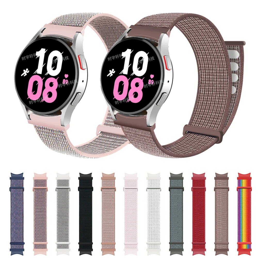 

Nylon 20mm Strap For Samsung Galaxy Watch 5 4 40mm 44mm Smart Watch Replacement Bracelet Galaxy Watch 4 Classic 42mm 46mm Band