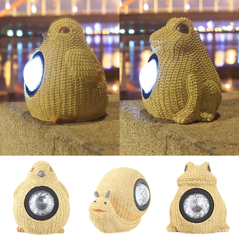 Солнцезащитный светильник на солнечной батарее декоративная фигурка для сада