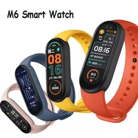 m6 fitness tracker watch smartwatch men women kids sleep heart rate monitor bluetooth sports electronic watch for android ios