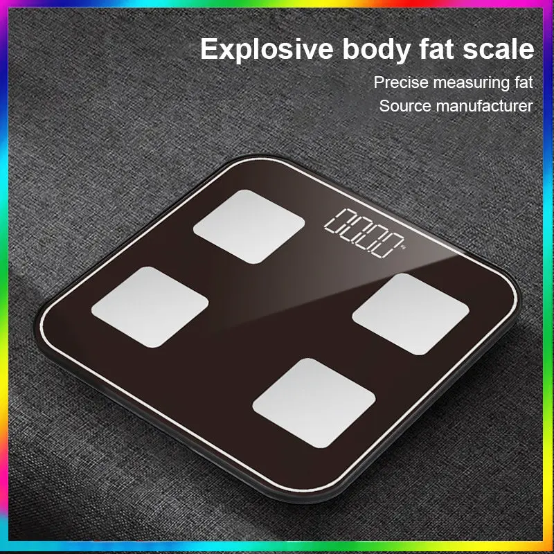 

Bluetooth Smart Bathroom Floor Scales Body Weight Digital Body Fat Scale Auto Monitor Body Weight Fitness Health Scale