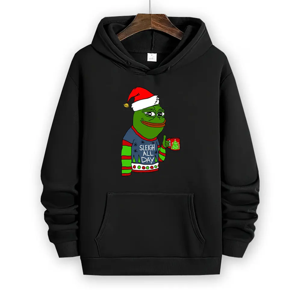 Толстовки для мужчин Pepe рождественские подарки мужская и женская толстовка с