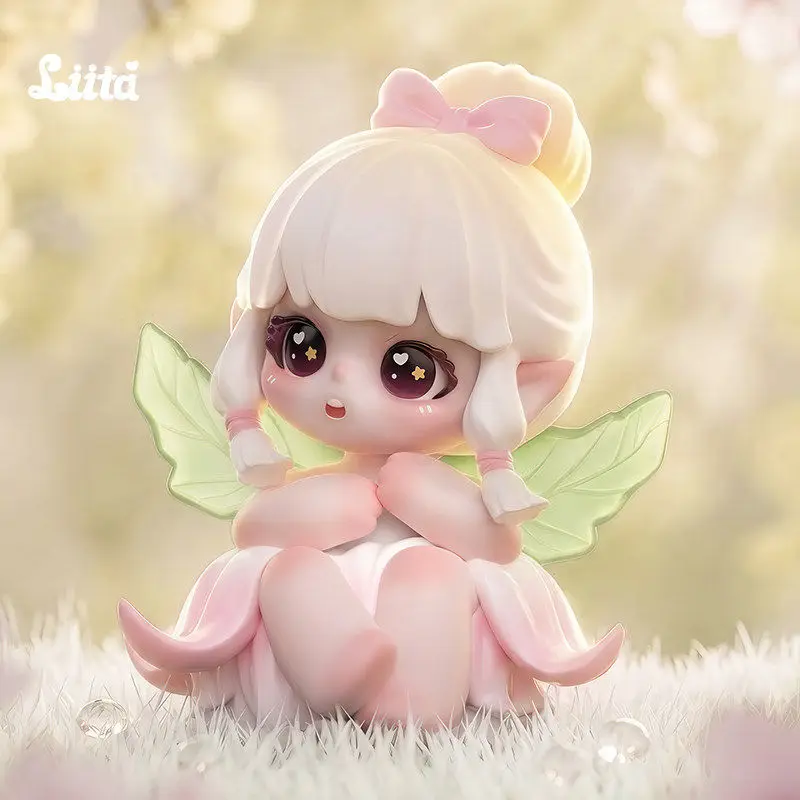 Фото Коллекционная фигурка Tntspace Liita Blind Box 4-го поколения, серия Yiyan Flowers, модный настольный декор, художественная игрушка, подарок для женщин №3