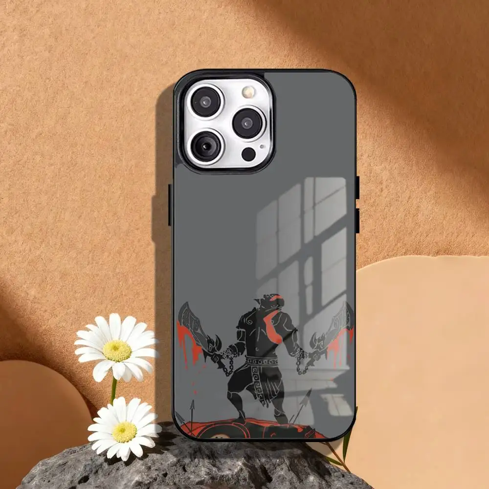 Чехлы для телефонов G-God OF War K-Kratos для iPhone 17, 16, 15, 14, 13, 12, 11 Pro Max, защитный чехол с полным покрытием для Magsafe (art.: 3920dbdd7b060) - 3920dbdd7b060