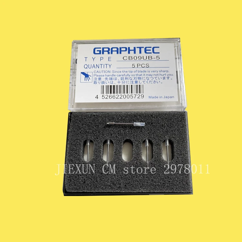 

Cutting Plotter CB09 Blade Head Engraving Knife For Graphtec CE5000 CE3000 CE6000 FC8000 FC8600 CB09UB-5 Knife Blade 45 Degree