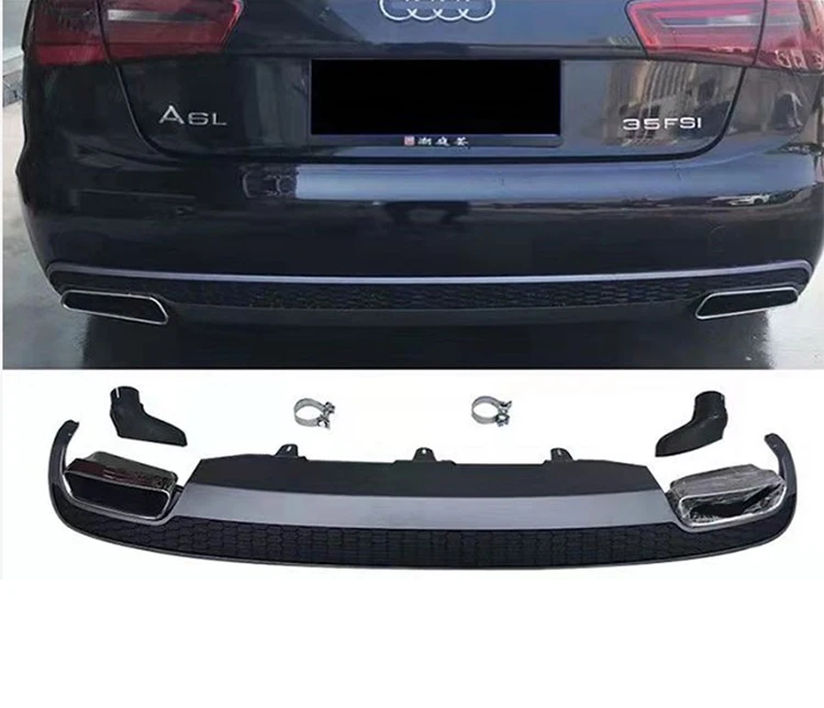 Оптовая продажа из Китая задний диффузор автозапчасти бампер A6 C7 нормальный