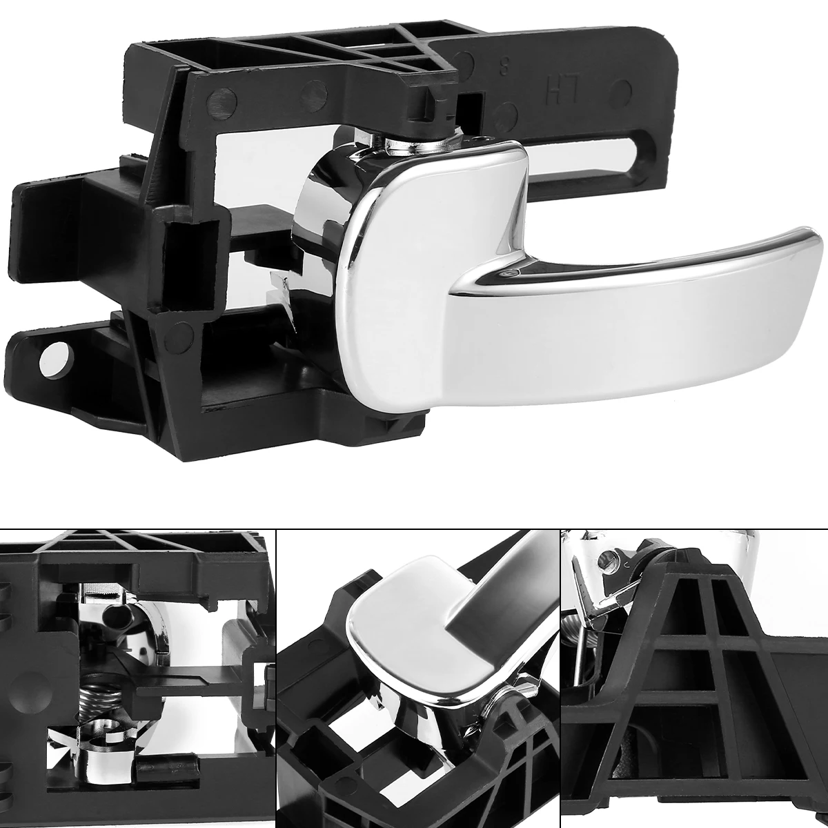 

Новые Внутренние дверные ручки автомобиля, совместимые с Nissan Qashqai J10 2007-2013, передняя и задняя технические характеристики, прямая замена инте...