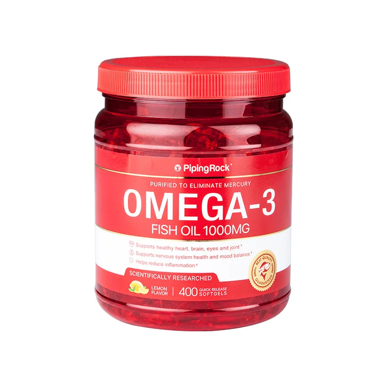 

Free shipping omega 3 deep sea fish oil to protect the cardiovascular and cerebrovascular 400 softgels