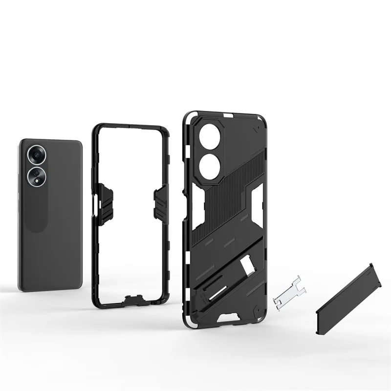 Чехол для OPPO A38 A58 A78 4G противоударный чехол с подставкой телефона A 38 58 78