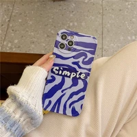 cute animal element zebra houndstooth pattern girl soft case for iphone 11 12 13 pro max 7 8 plus xr x xs anti drop cover fundas