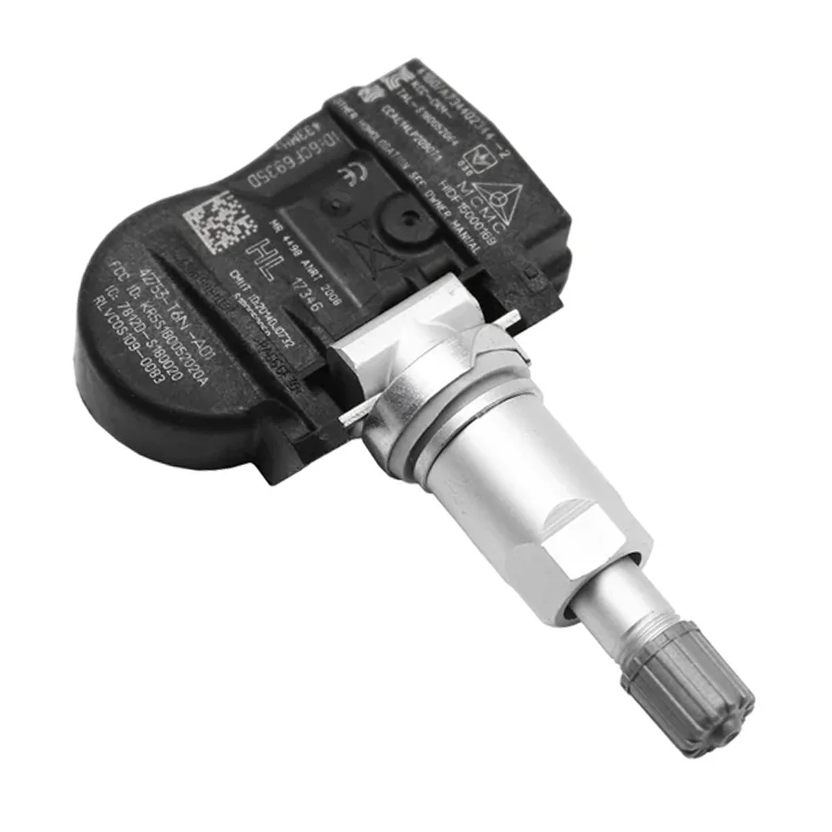 Датчик давления в шинах TPMS для Acura NSX 2016-2018 RDX 2018-2023 TLX 2018-2020 42753-T6N-A01 42753-T6N-A02 433 МГц