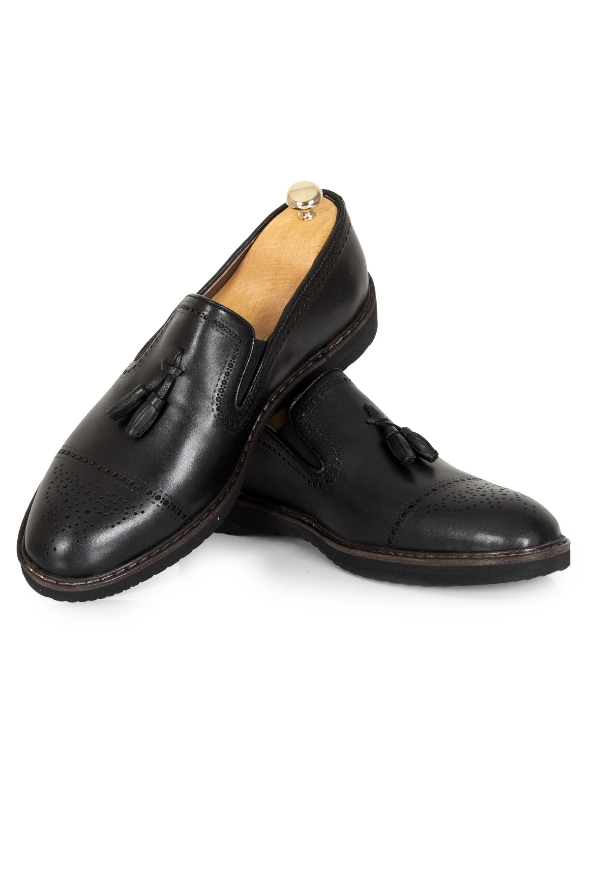 

DeepSEA tassel patterned men's leather shoes 2206491