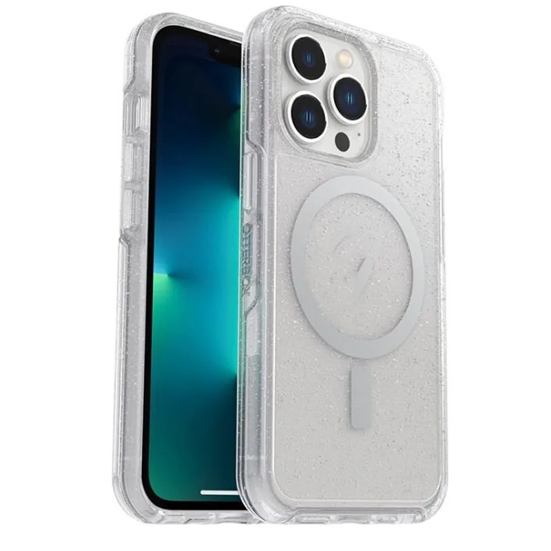 

Anti-falling protection MagSafe For Otter Series Symmetry Clear For iPhone 12 ProMax 13 Pro 14 Pro Max Plus Case With Packaging