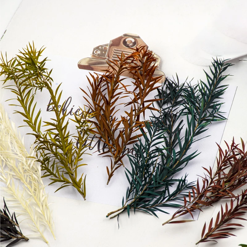 Модель длинной травы в виде листьев