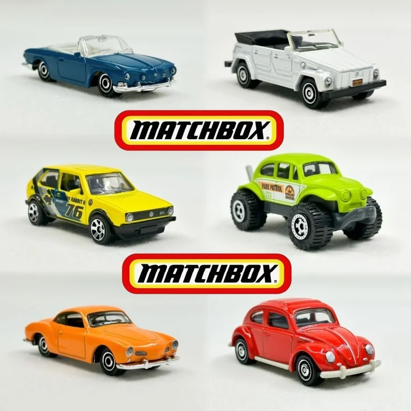 Фото Коллекционные модели автомобилей Matchbox: Volkswagen 70th Anniversary (Япония), GGF12, Karmann Ghia, Beetle, Golf GTI MK1, Civic Type R №3