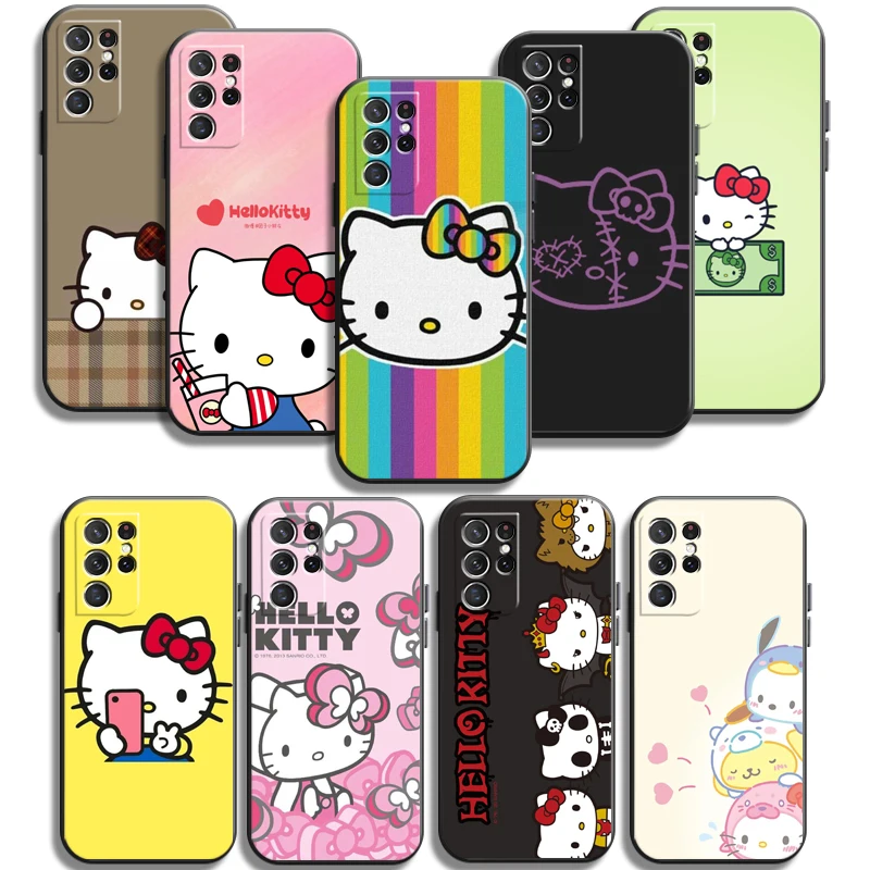 

Hello Kitty NEW Phone Cases For Samsung Galaxy S22 Plus S20 S20 FE S20 Lite S20 Ultra S21 S21 FE S21 Plus Ultra Soft TPU