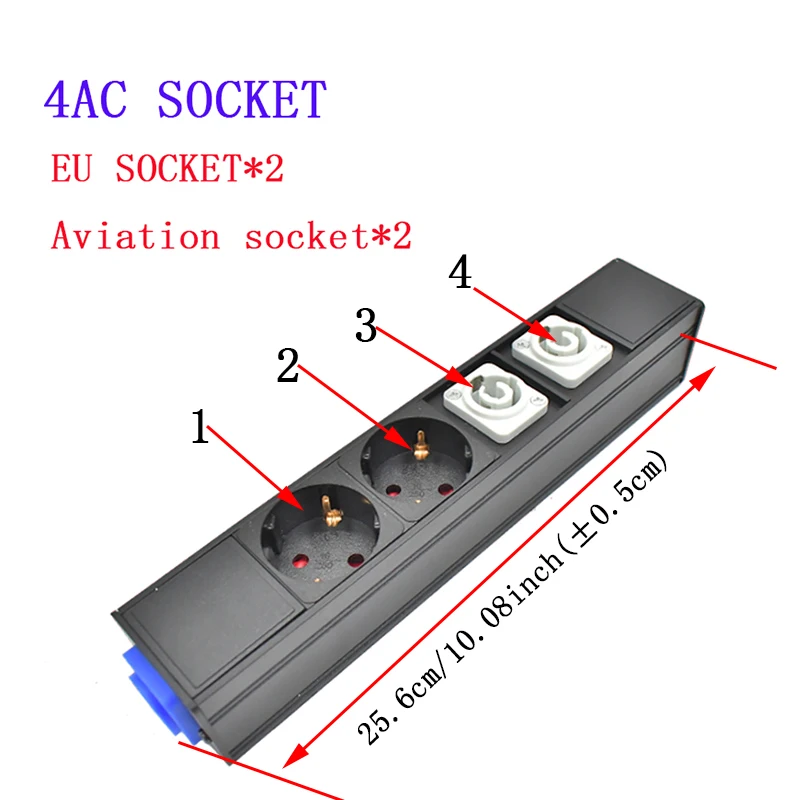 

Strider Rui комбинированная авиационная розетка NAC3MPA NAC3MPB 20А 4000Вт