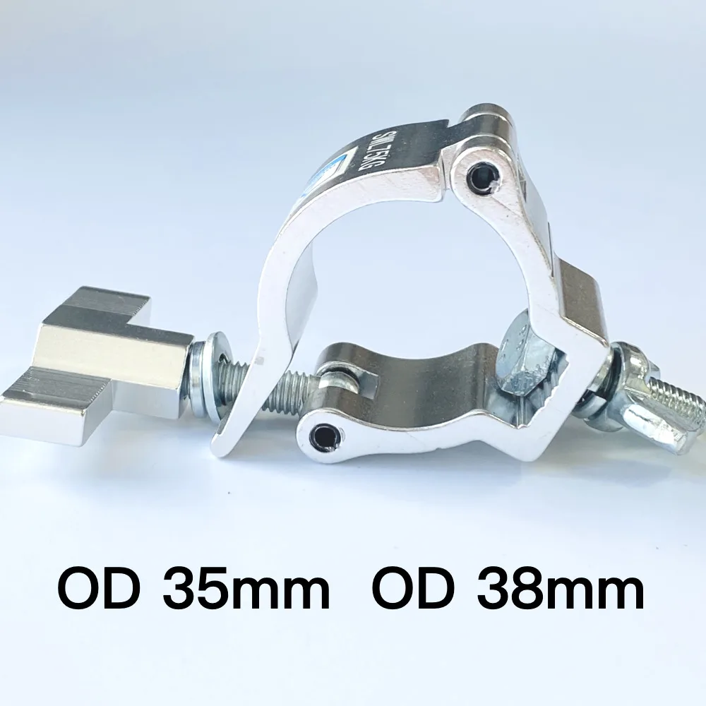 

Т-образная гайка Ступенчатый хомут Быстроразъемный ферменный хомут для труб OD 35 мм 38 мм Быстрая блокировка труб из алюминиевого сплава O-образные зажимы Крепление аудиоосветительного устройства