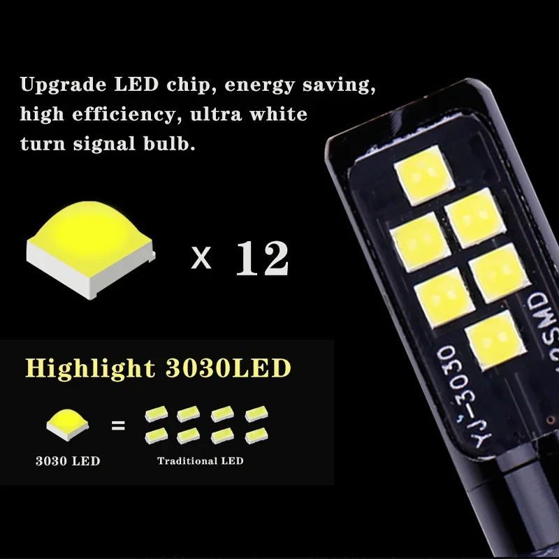 2 Шт. P21w Ba15s Bau15s 1157 Желтый Красный Белый Задние Стоп-сигналы Высокая Мощность 5 Вт