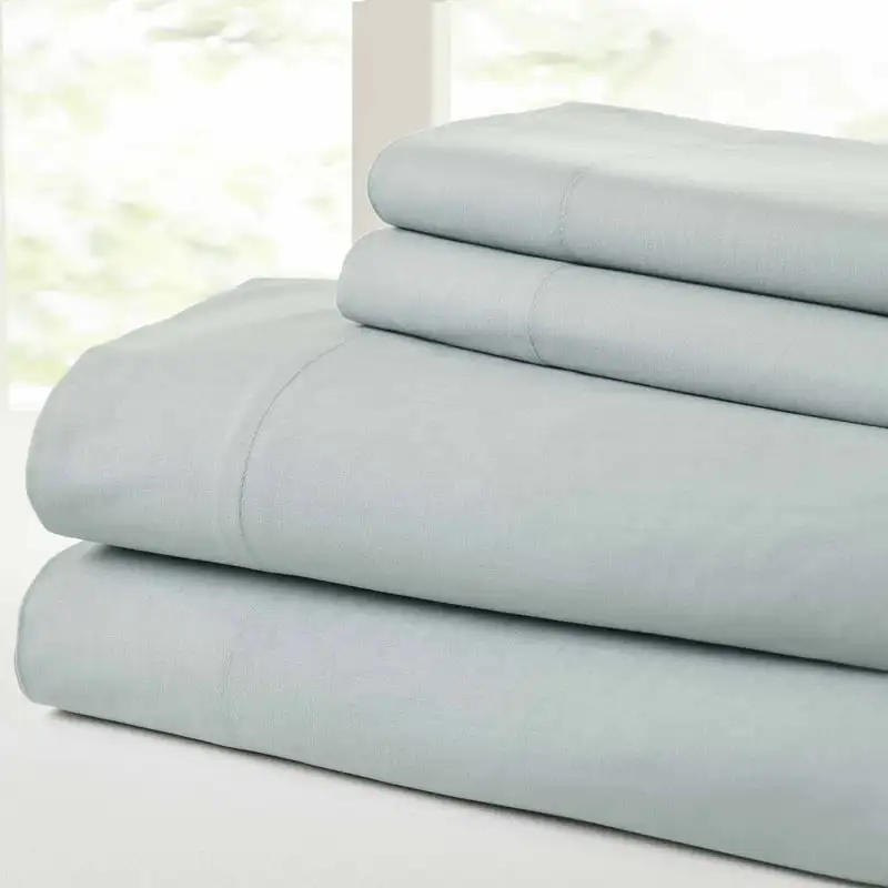 

Park Maible Complete Comforter and Cotton Sheet Set Aqua Twin Comforter Set Home Textile