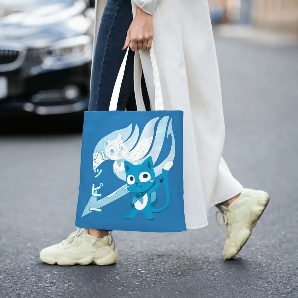 

Fairy Tail - Happy Women Totes canvas handbag canvas shopping bag