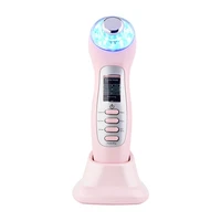 4 in 1 led light skin therapy galvanic ion facial massager ultrasound rf equipment face beauty equipment