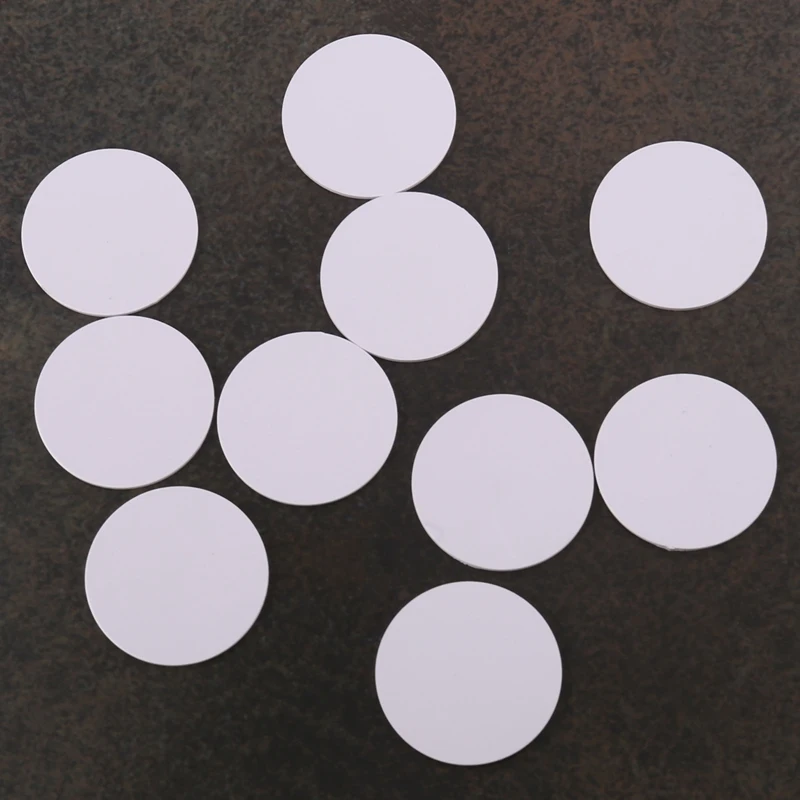 

10Pcs NFC For Ntag215 Coin TAG Key 13.56Mhz NTAG 215 Universal Label RFID Ultralight Tags Labels Phone