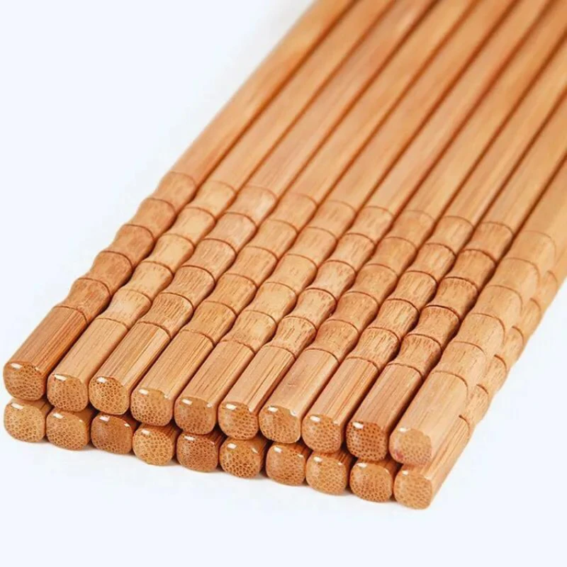 

Bamboo chopsticks, unpainted and waxless, home decoration, lovely natural bamboo chopsticks, anti-skid suits, tableware