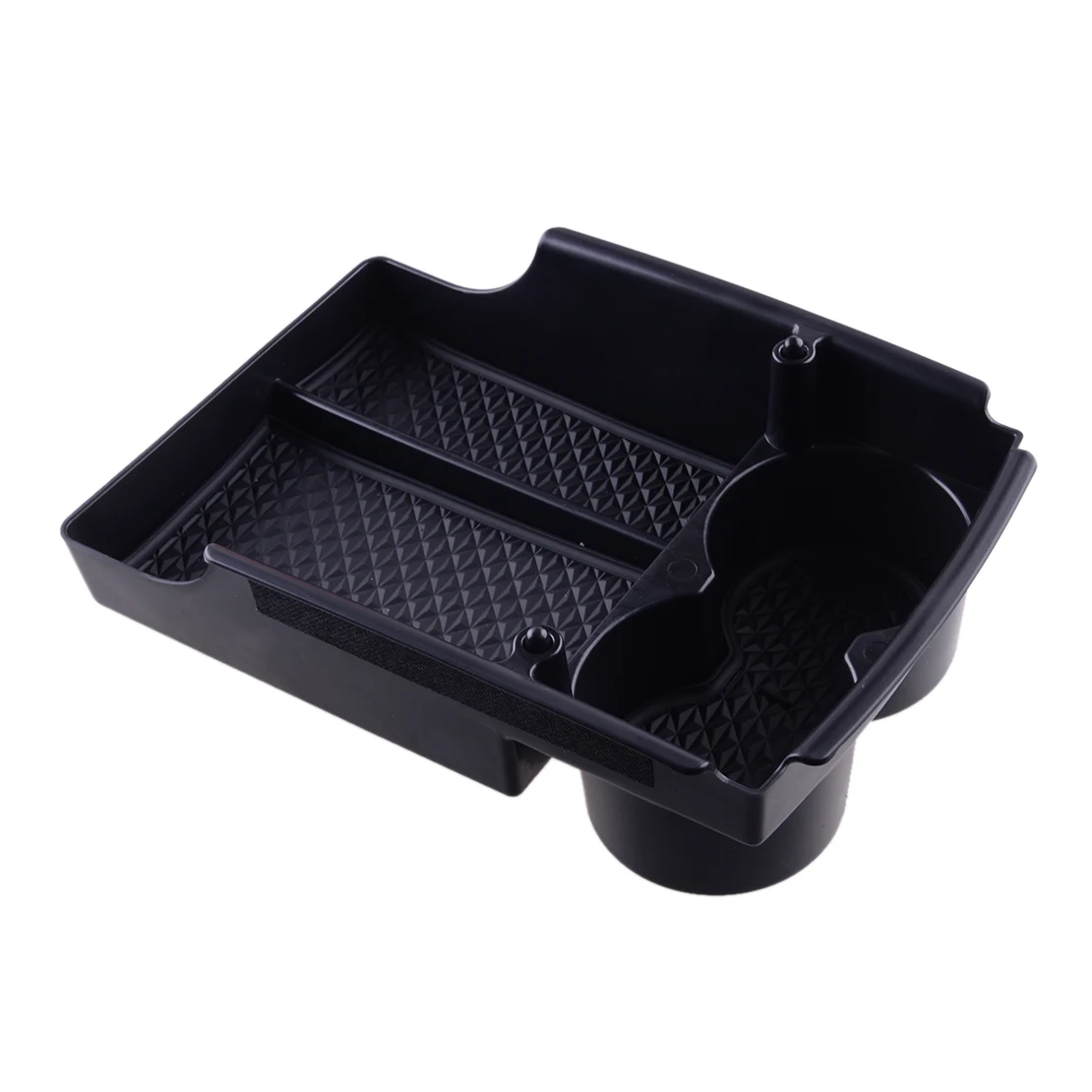 

Car Front Center Console Armrest Storage Box Cup Holder Organizer Tray Fit for Tesla Model S/X 2016 2017 2018-2021 Black ABS