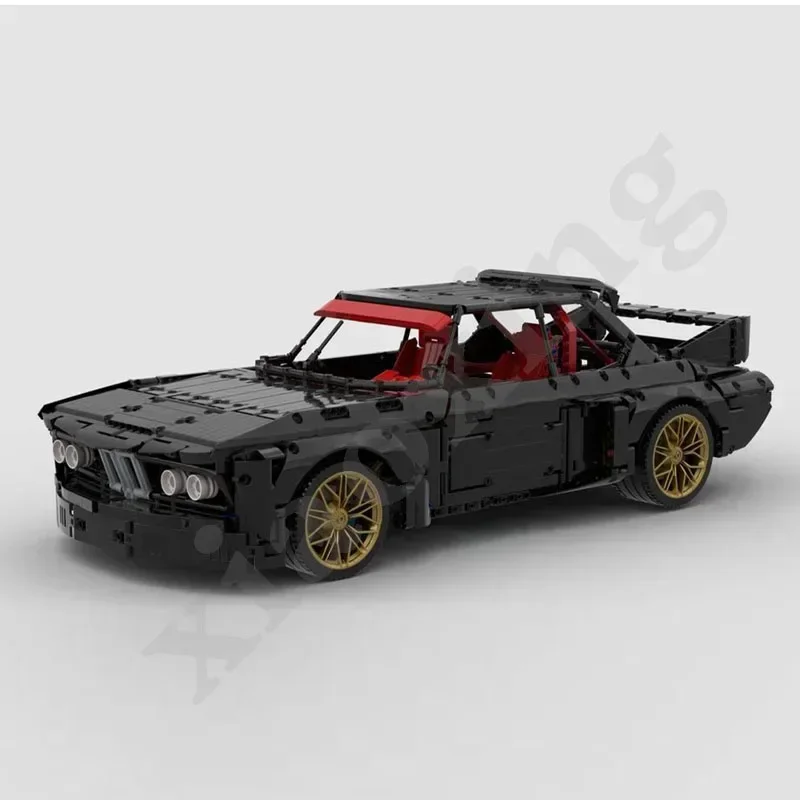 Новый масштаб 1:8 M3 E30 MOC- 131591 Гоночный строительный блок игрушечная модель