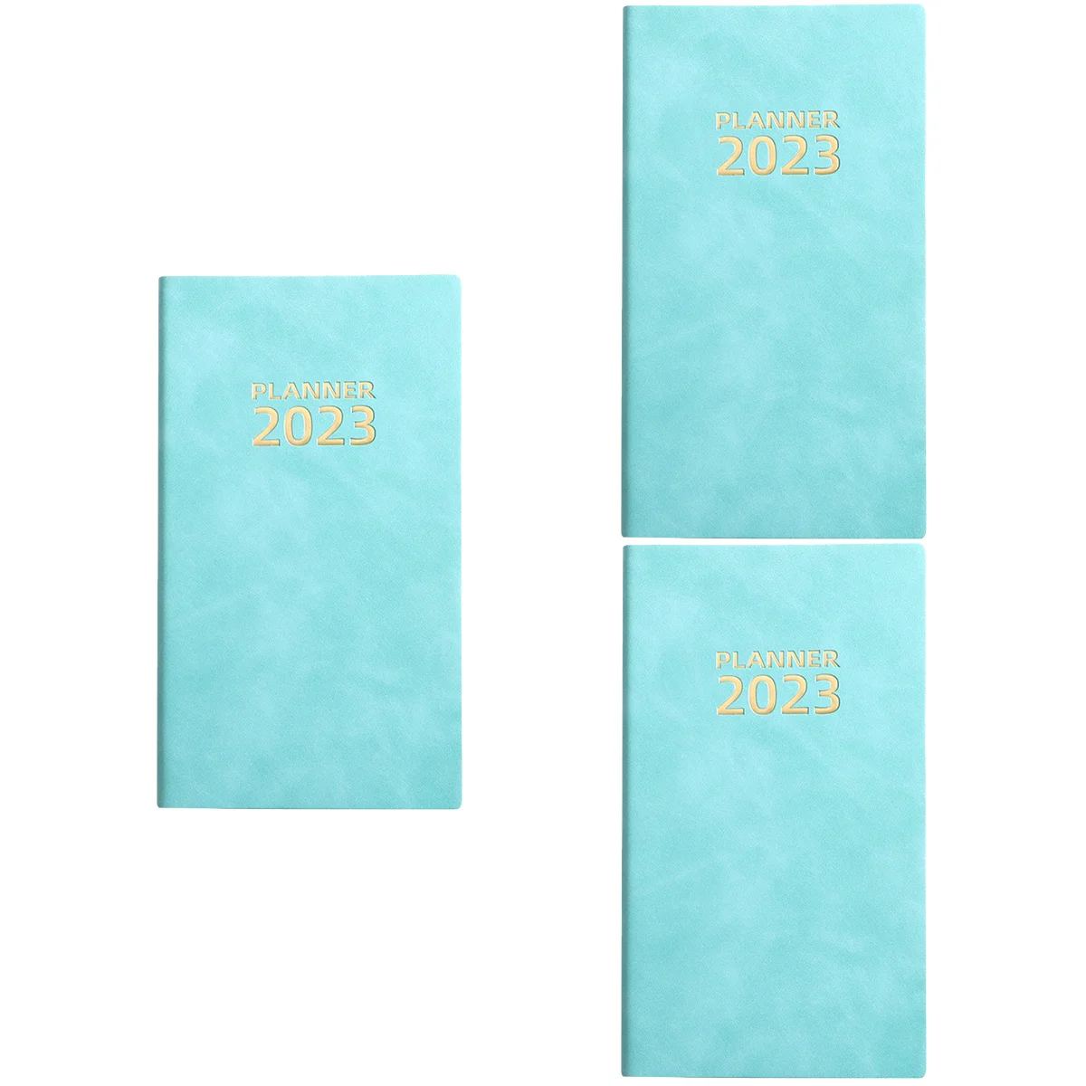 

3pcs Portable Note Pad English Notepad Household 2023 Planner Notepad Office
