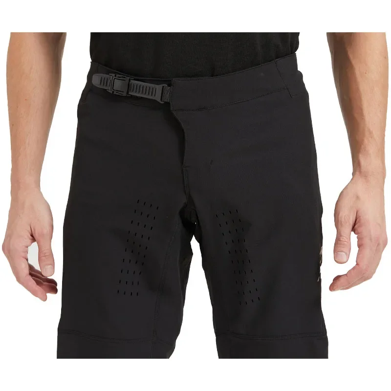 Мужские брюки для велоспорта AM ROAD FOX черные велосипедные штаны мужчин мотокросса