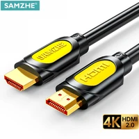 samzhe hdmi to hdmi cable 60hz hdmi cable 4k 2 0 cable for apple tv ps4 splitter switch box video audio cabo cord cable hdmi 4k