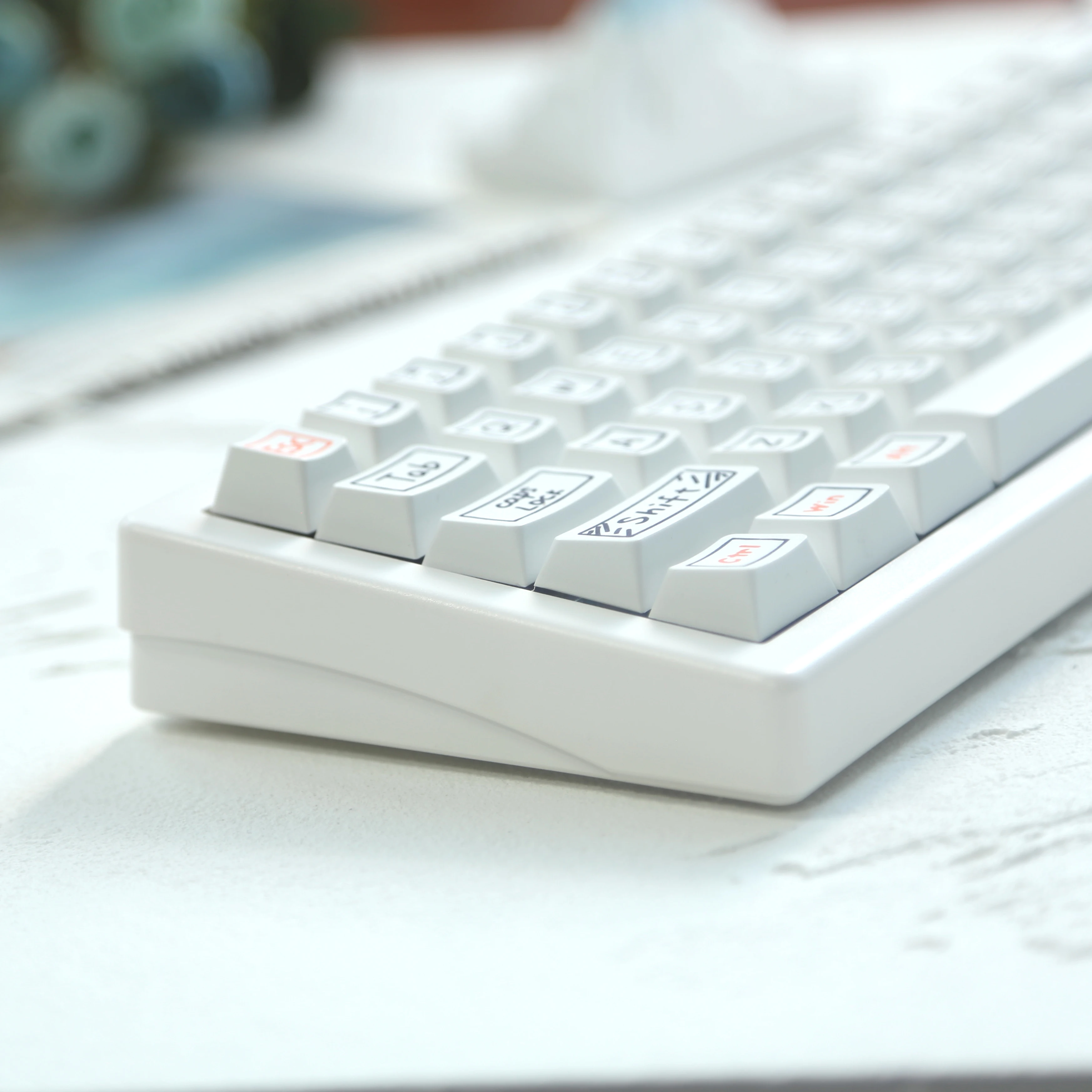 Колпачки для клавиш с граффити Cherry Profile 126 колпачки механической клавиатуры набор