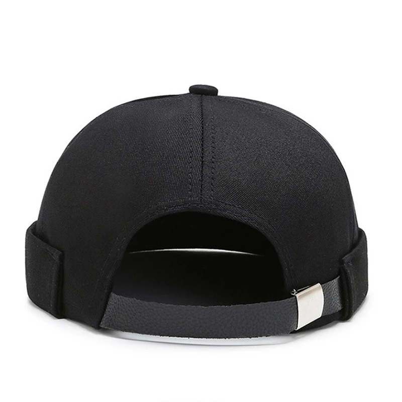 

New Hip Hop Beanie Men Docker Cap Skullcap Retro Sailor Cap Beanie Hats Men Women Bucket Cap Brimless Hat Skullcap Bonnet Caps