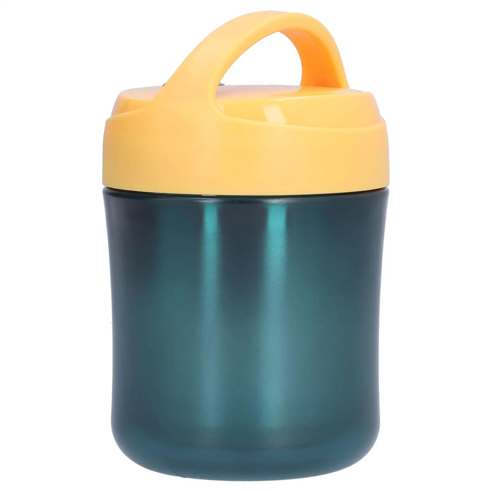 Изолированная банка для еды из нержавеющей стали с крючками и ручками | Идеально