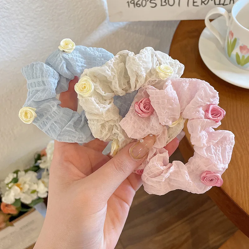 

Женская шифоновая резинка для волос, в Корейском стиле