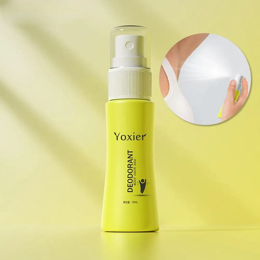 

20ml Yoxier Deodorant Sweat Body Odor Removal Underarm Antipersiprant Unisex Aroma Water Deodorant Body Spray Odor Care Las S9k3
