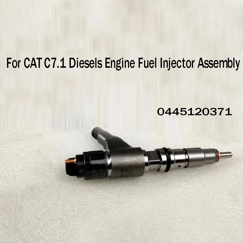 

Excavator Engine Fuel Injector 0445120371 For CAT C7.1 Crude Oil Engine Fuel Injector Assembly